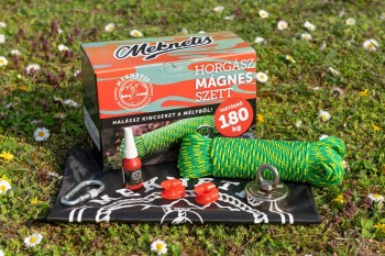 extra diszdobozos 180kg tartóerejű horgászmágnes